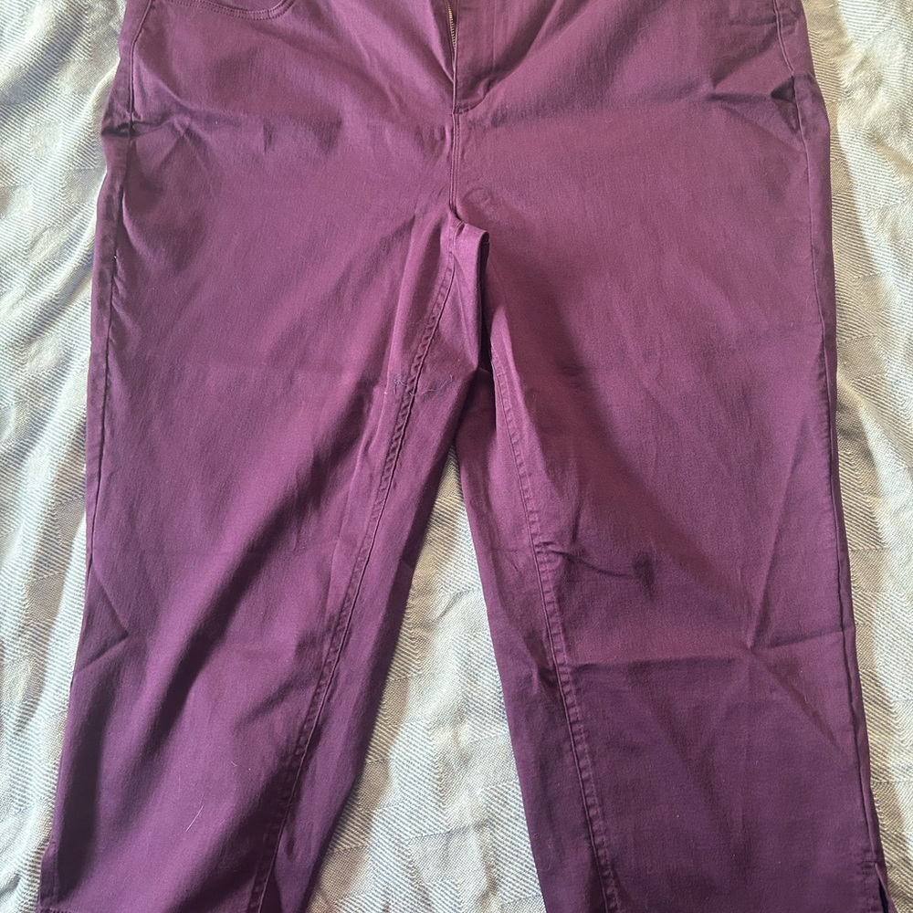 Purple Capris